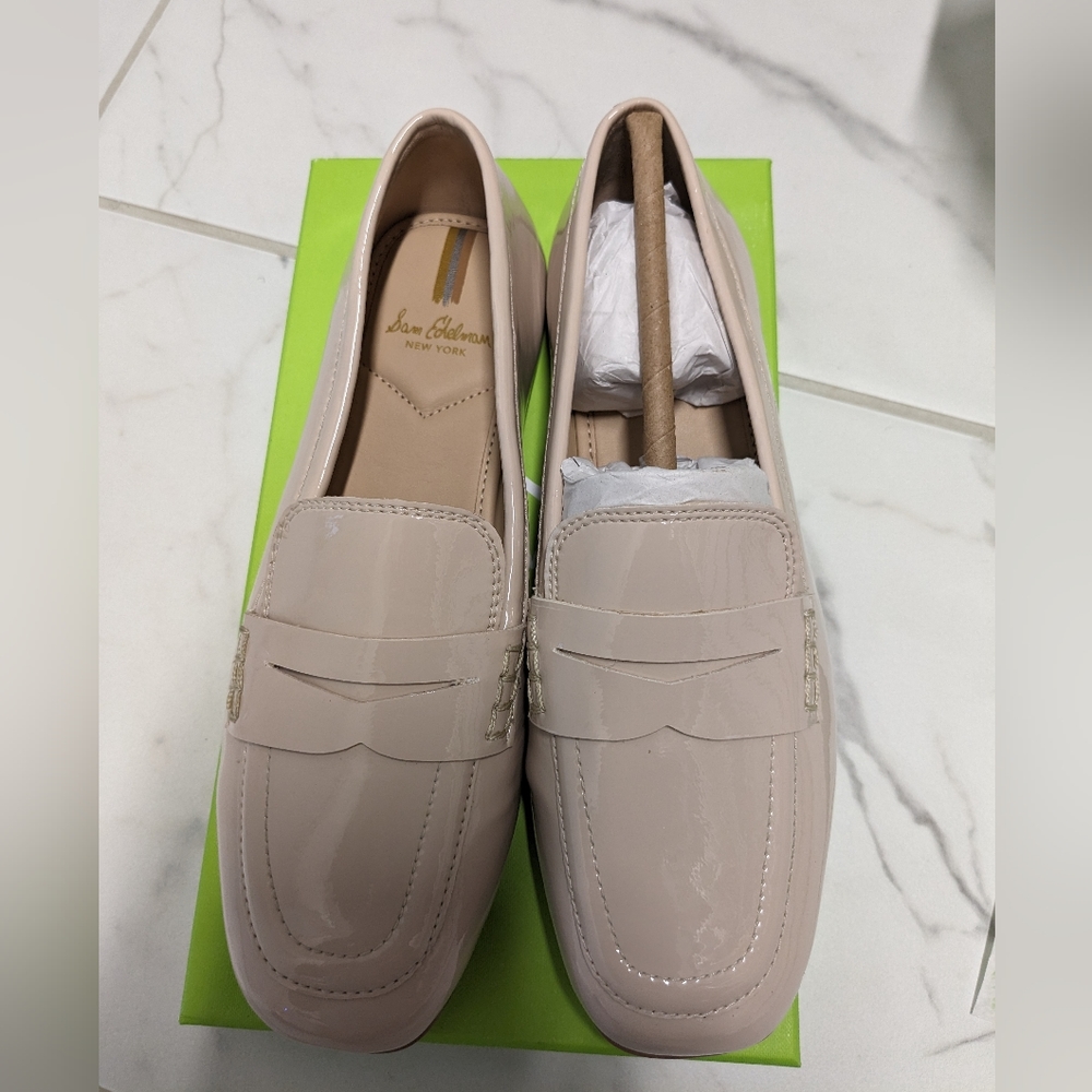 Sam Edelman Nude Patent Loafer